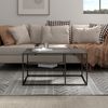 Couchtisch Solund 90x60x45 cm Schwarz [en. casa] Bild 3