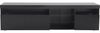 Schwarz moderner TV-Schrank, helles Panel, variable LED-Beleuchtung, Wohn- und Esszimmer 180cm Bild 5
