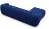 Ecksofa Marbella L-Form Kurz - Samtstoff - Dunkelblau - Links Bild 4