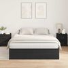vidaXL Aufbewahrungsbettgestell Schwarz Eichen-Optik 140 x 190 cm 3335430 Bild 4