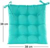 JACK Stuhlkissen JACK Outdoor 38x38cm Sitzkissen Lounge Kissen Sitzkissen Wasserfest, mit Lotus Effekt, robust, strapazierfähig, für Innen & Außen Bild 2