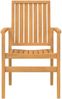 vidaXL 5-tlg. Garten-Essgruppe Massivholz Teak 3157912 Bild 5