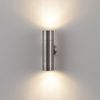 Havit Lighting Wandleuchte TIVAH HV1006, silberfarben, sehr hochwertig, inkl. Montagematerial Bild 2