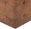 vidaXL Pouf 2 Stk. Braun 30x30x30 cm Wildleder-Optik 278382 Bild 5