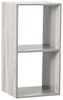 Dekoregal, grau, 2 Fächer, Höhe 67,6 cm Bild 2