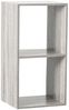 Dekoregal, grau, 2 Fächer, Höhe 67,6 cm Bild 3