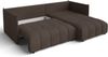 AX LIVING Ecksofa Braun mit Schlaffunktion und Bettkasten Cosmova 248 Bild 5