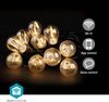 SmartLife Weihnachtsbeleuchtung | Party-Lichter | Wi-Fi | Warmweiss | 10 LED's | 9.00 m | Android™ / IOS | Lampendurchmesser: 45 mm Bild 5