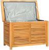 vidaXL Gartenbox mit Beutel 90x50x58 cm Massivholz Teak 363270 Bild 5