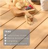 Sincro Dining Tisch 200x100 cm - Aluminium (matt anthrazit) & FSC-Teak Bild 3