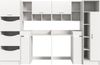 welltime Badmöbel-Set FALAS, 8-teilig, Hauswirtschaftsraum Set, Breite 300 cm, (Set, 8-St, Wäscheschrank, Hängeschrank,Standregal, Umbauschrank, Mehrzweckschrank), Kombination, Waschmaschinenumbau, Waschmaschinenschrank, Wäschekammer Bild 3