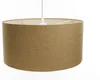 BPS Koncept 0E0-177-50 Hängeleuchte BOHO ELEGANT E27 1x40W Stoff strukturiert auf PVC-Kunststoff braun H:95cm Ø50cm dimmbar Bild 5