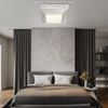 LED Deckenlampe, Chrom, verspiegelt, quadratisch, satiniert Bild 3