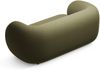 Micadoni Sofa Kate 2-Sitzer Samt Grün Bild 3
