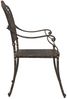 vidaXL Gartenstuhl 2 pcs Bronze 55 x 55 x 92,5cm Aluminium 42002378 Bild 5