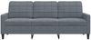 vidaXL 3-Sitzer-Sofa Dunkelgrau 180 cm Samt 4007635 Bild 4