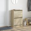 vidaXL Schuhschrank Sonoma-Eiche 60x34x96,5 cm Holzwerkstoff 839947 Bild 3