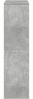 vidaXL Bücherregal Betongrau 100x33x125,5 cm Holzwerkstoff 3309333 Bild 5