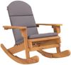 vidaXL Adirondack-Schaukelstuhl mit Kissen Massivholz Akazie 360037 Bild 2