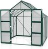 Vitavia Gewächshaus "Domus 6700", smaragd, 6,7 m²,4 mm HKP Bild 3