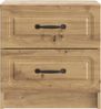vidaXL Nachttisch 2 pcs Artisan-Eiche 43 x 34,5 x 44,5 cm 895694 Bild 5