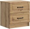vidaXL Nachttisch 2 pcs Artisan-Eiche 43 x 34,5 x 44,5 cm 895694 Bild 3
