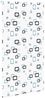 vidaXL Duschrollo 120x240 cm Stoffbreite 116 cm 4014827 Bild 3