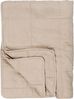 IB Laursen Decke 180x130 cm Tages Überwurf Quilt Stepp Bett FOG grau natur Plaid Bild 4