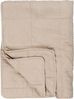 IB Laursen Decke 180x130 cm Tages Überwurf Quilt Stepp Bett FOG grau natur Plaid Bild 5