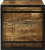 vidaXL Aufbewahrungsbox 80 x 50 x 50 cm Raues Mangoholz und Metall 4016745 Bild 5