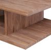 vidaXL Couchtisch 70 x 70 x 30 cm Massivholz Teak 287898 Bild 5