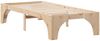 vidaXL Bettrahmen Braun 90 x 200 cm Massives Kiefernholz 873004 Bild 4
