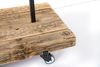 Kleiderstange Altholz 01 S 90 x 40 x 160 schwarz Bild 5