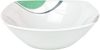 6er Set Müsli- Salatschale Corona 14,2cm Porzellan weiß mit Dekor Bild 2