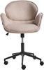 Schreibtischstuhl BELMAR Stoff Taupe Bild 4