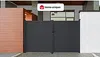 Vente-unique - NAZARIO Eingangstor Metall Grau - B 4,6 cm x H 176 cm x L 300 cm Bild 2