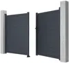 Vente-unique - NAZARIO Eingangstor Metall Grau - B 4,6 cm x H 176 cm x L 300 cm Bild 5
