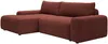 Vente-unique - DAVISO Sofa Stoff Rot - B 162 cm x H 87 cm x L 264 cm Bild 4