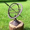 Antikas Wanduhr Kleine Sonnenuhr als hübsche Terrassen Dekoration, Schattenuhr Bild 2