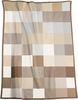 Wohndecke Pure Cotton Karo beige, karierte Baumwolldecke in 150x200, Biederlack, Made in Germany,nachhaltig produziert Bild 2