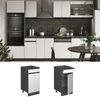 Küchenunterschrank R-Line Weiß 40 cm J-Shape AP Marmor Vicco Bild 2