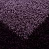 Hochflor Teppich Lux rechteckig - 300x400 cm - Violett Bild 5