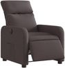 vidaXL Relaxsessel Elektrisch Dunkelbraun Stoff 3206686 Bild 3