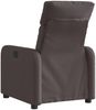 vidaXL Relaxsessel Elektrisch Dunkelbraun Stoff 3206686 Bild 5