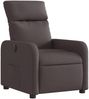 vidaXL Relaxsessel Elektrisch Dunkelbraun Stoff 3206686 Bild 4