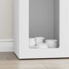 vidaXL Sideboard ELST Weiß 59 x 35 x 100,5 cm Holzwerkstoff 891334 Bild 5