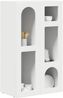 vidaXL Sideboard ELST Weiß 59 x 35 x 100,5 cm Holzwerkstoff 891334 Bild 3