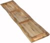 Tischplatte Baumkante Mango Massiv 200 x 40 cm CURTIS 137602758 Bild 3
