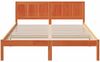 vidaXL Bettgestell Braun 150 x 200 cm Massivholz Kiefer 872187 Bild 5