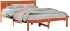 vidaXL Bettgestell Braun 150 x 200 cm Massivholz Kiefer 872187 Bild 2